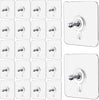 Wall Mount Screw Hooks for Kitchen Bathroom Bedroom Living Room 10 Pcs