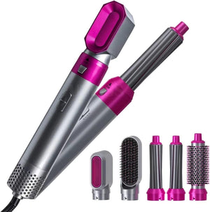 5 in 1 Multifunctional  Negative Ion Automatic Suction Hair Curler