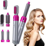 5 in 1 Multifunctional  Negative Ion Automatic Suction Hair Curler